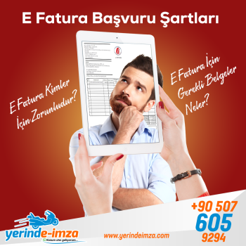 E Fatura Başvuru Şartları